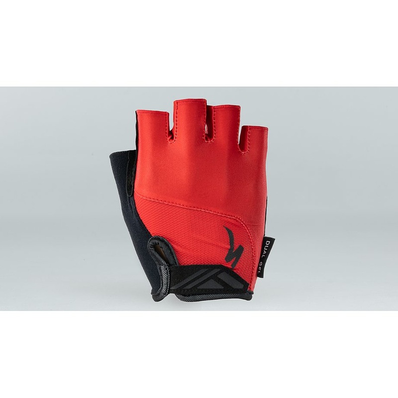 Specialized bg dual gel glove sf red l