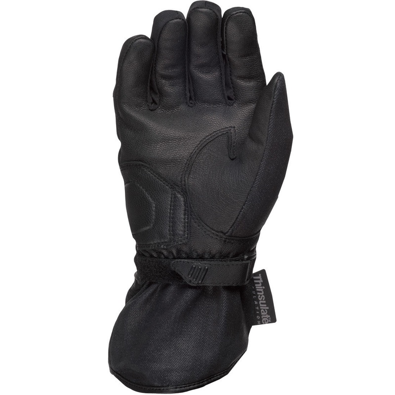 HIGHWAY 21 Women’S Black Rose Gloves Black Md