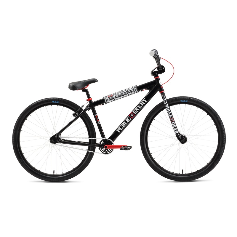 SE Racing Public Enemy Big Ripper 29″ BMX Freestyle Bike-PE Black