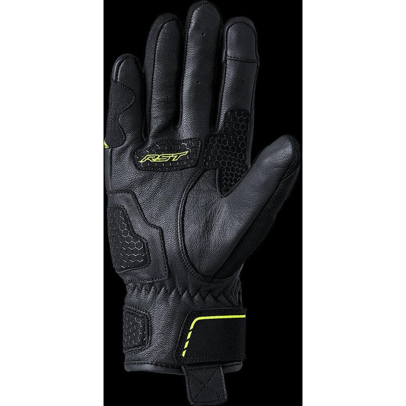 RST S1 Mesh Ce Glove Black/Flo Yellow Lg Black/Fluorescent Yellow Large