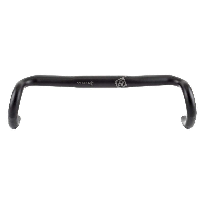 Origin8 Flare II Ergo 31.8mm 440mm 70mm 128mm 5 Black Road Drop AL6061