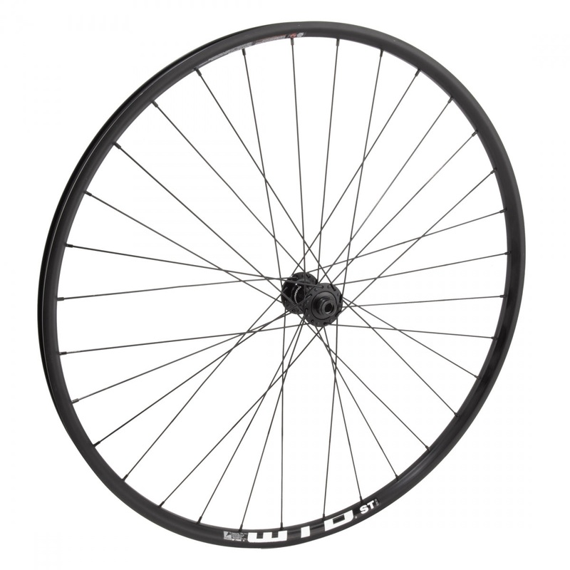 WTB ST TCS i23 Front Wheel 700c 32h, Shimano RS470 Centerlock Disc 12 x 100mm Through Axle Hub, Sapim Leader 2.0mm spokes