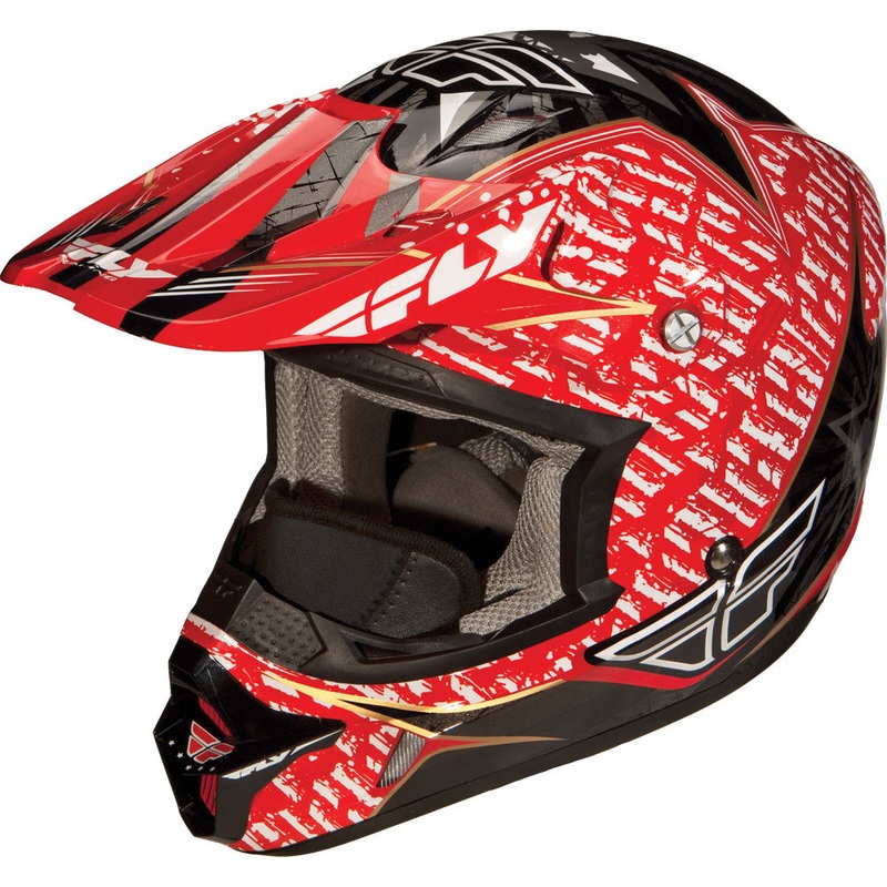 FLY RACING Aurora Helmet Red S