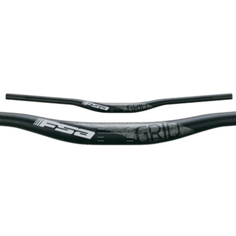 Gravity H/Bar,Grid,35X20 800Mm,Al-6061, S.B. Black Grid Riser Fsa Handlebars NA Black