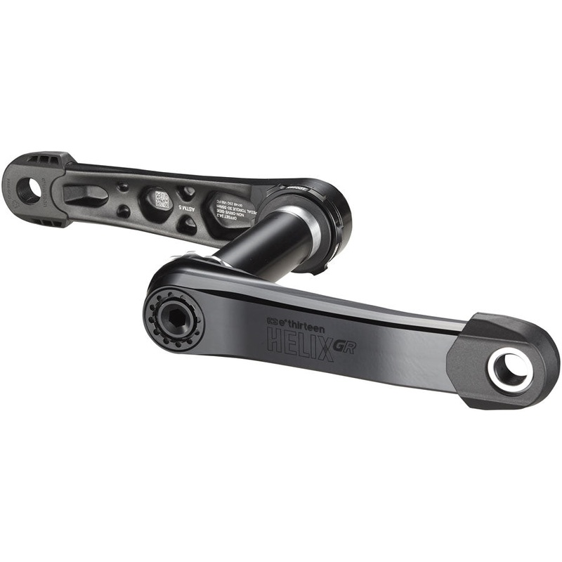e*thirteen Helix Race GR Crankset – 165mm 73mm 30mm Spindle e*thirteen P3 Connect Interface BLK