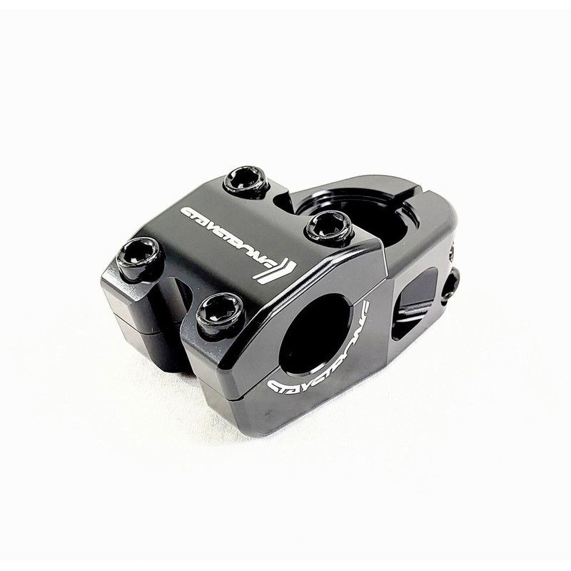 Staystrong Top Line Head Stem 1 Inch Black 35mm