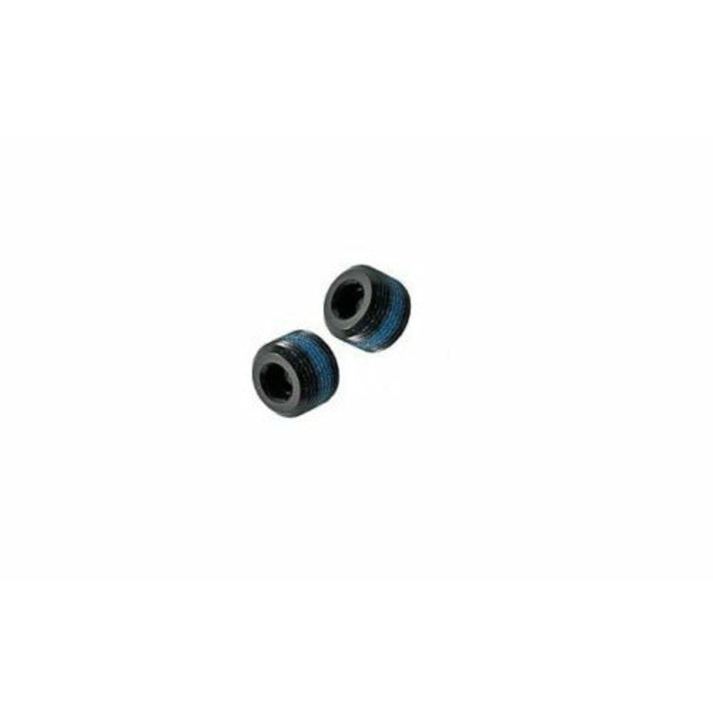 Crank Brothers Pedal Hex End Cap Fits 2010 + Crank Bros Pedals 2pk # 99020 Black