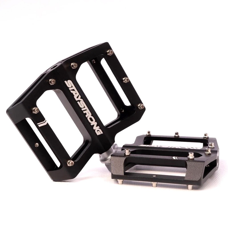 Stay Strong Pivot Mini Platform Pedals Black