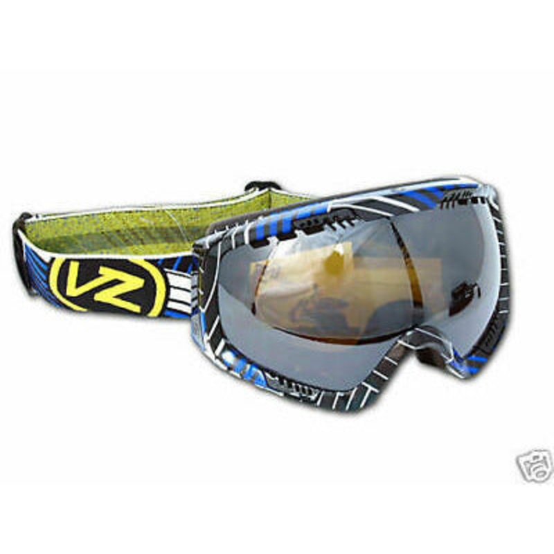 VonZipper Snow Goggle Feenom Blue Black Headphones