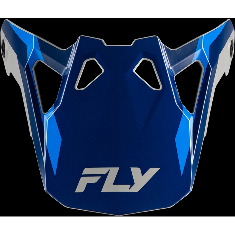 FLY RACING Formula Cp Seal Visor Navy/Blue/Grey Yl-Lg