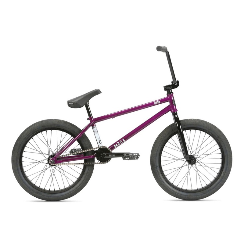 Haro Dana 20.5″TT BMX Freestyle Bike-Purple