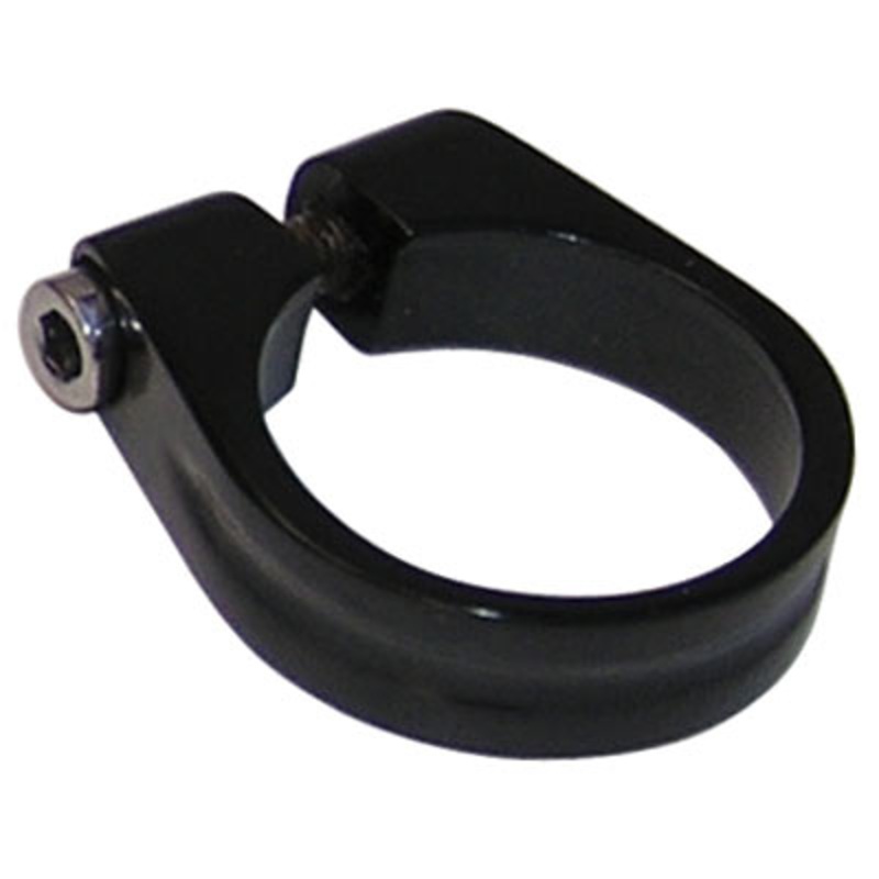 Uc X-Lite Seat Clamp,31.8,Blk 21G,Alloy,Matte Black,1-1/4” X-Lite Seatpost Clamp Ultracycle Seatposts NA Matte Black