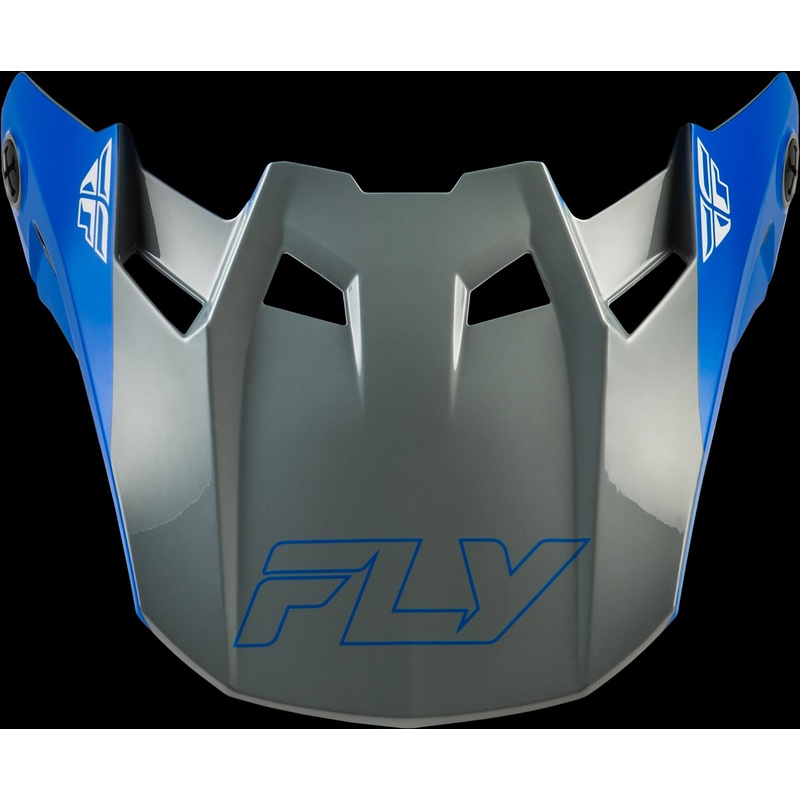 FLY RACING Formula Cc Glide Visor Blue/Light Grey/Grey Yl/Sm