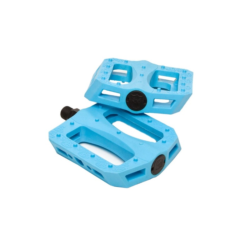 S&M Hoder BTM Pedals Cyan