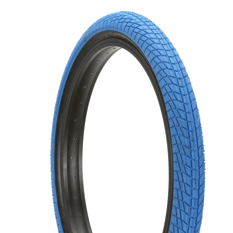 20×2.25 Kenda Kontact BMX Tire – Blue w/ Black Sidewall