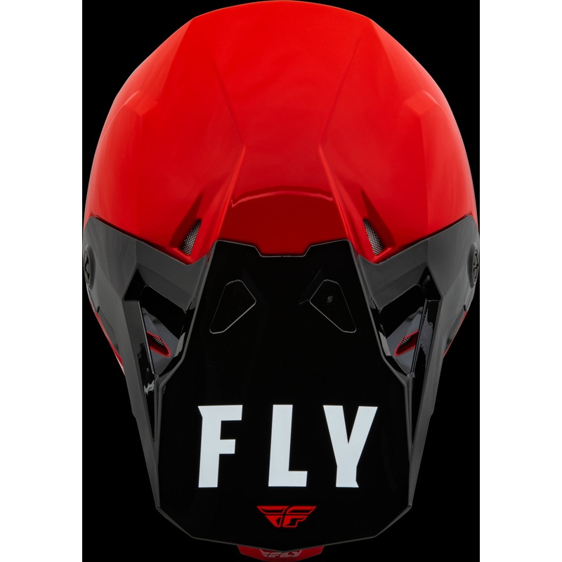 FLY RACING Formula Cp Slant Helmet Red/Black/White 2x