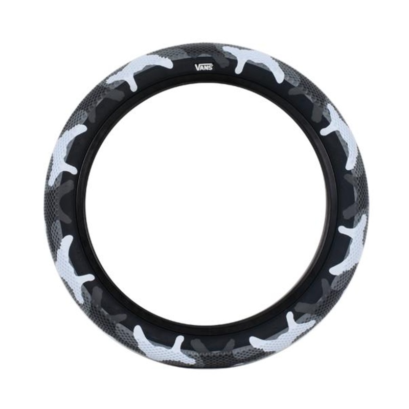 20×2.40 Cult BMX Vans Tire – Gray Camo w/ Black Sidewall