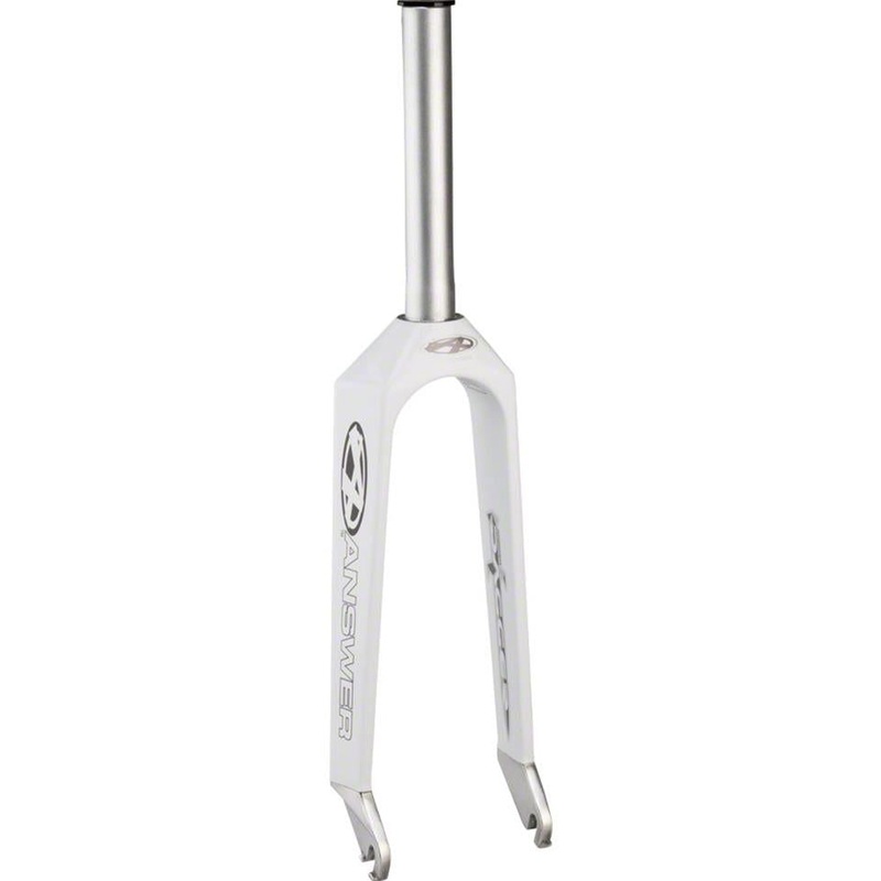 Answer Dagger Junior BMX Race Fork White Expert 1″