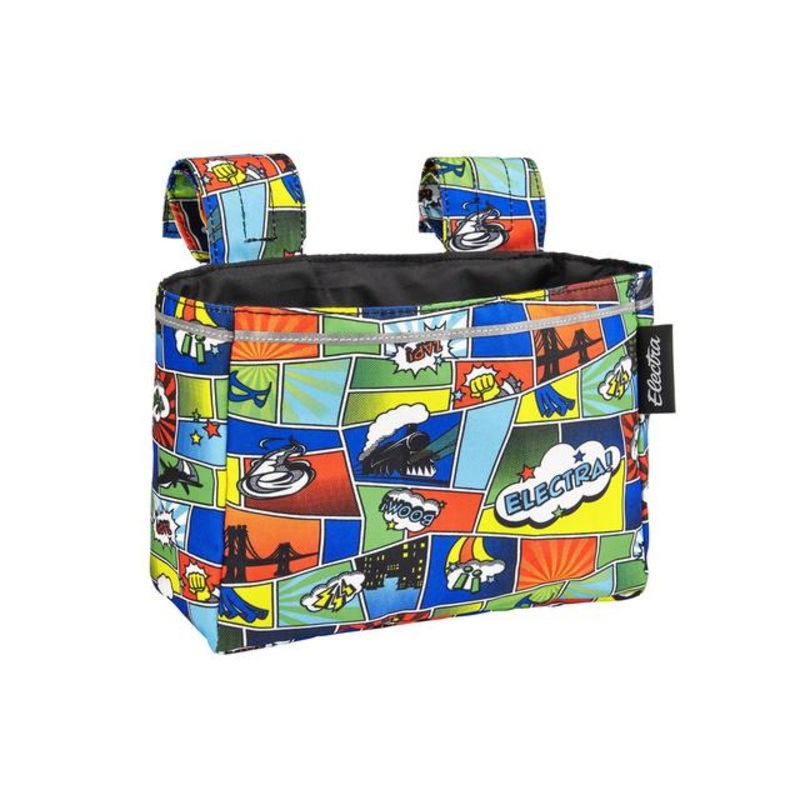 Bag Ka Pow Velcro Handlebar Bag Blue/Yellow 1.93L