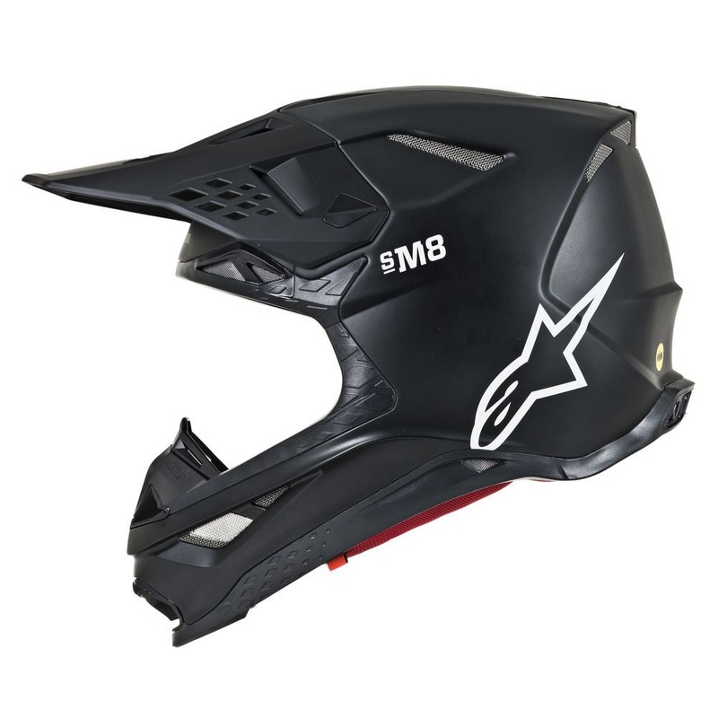 ALPINESTARS Supertech M8 Solid Helmet Matte Black X-Small