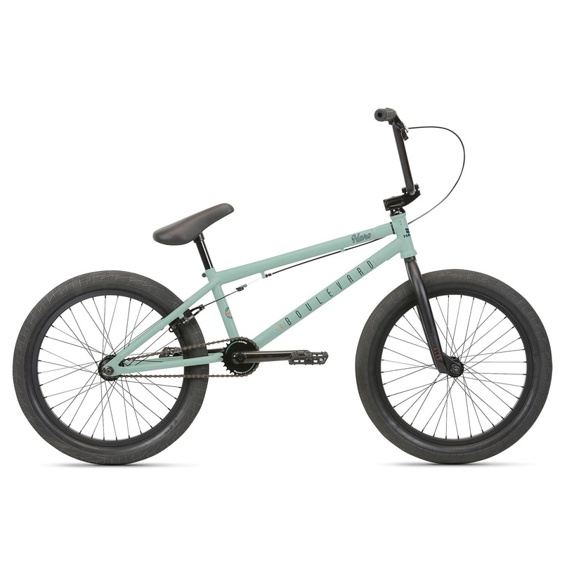 Haro Boulevard 20.75″TT BMX Freestyle Bike-Sage Green