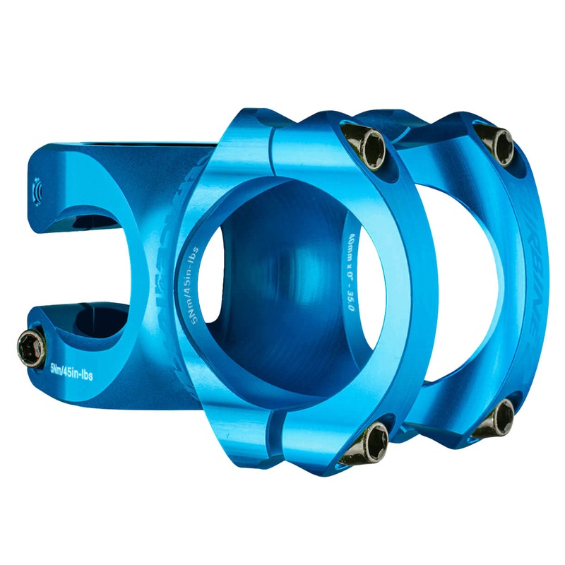 RaceFace Turbine R 35 Stem – 50mm 35mm Clamp +/-0 1 1/8″ Blue