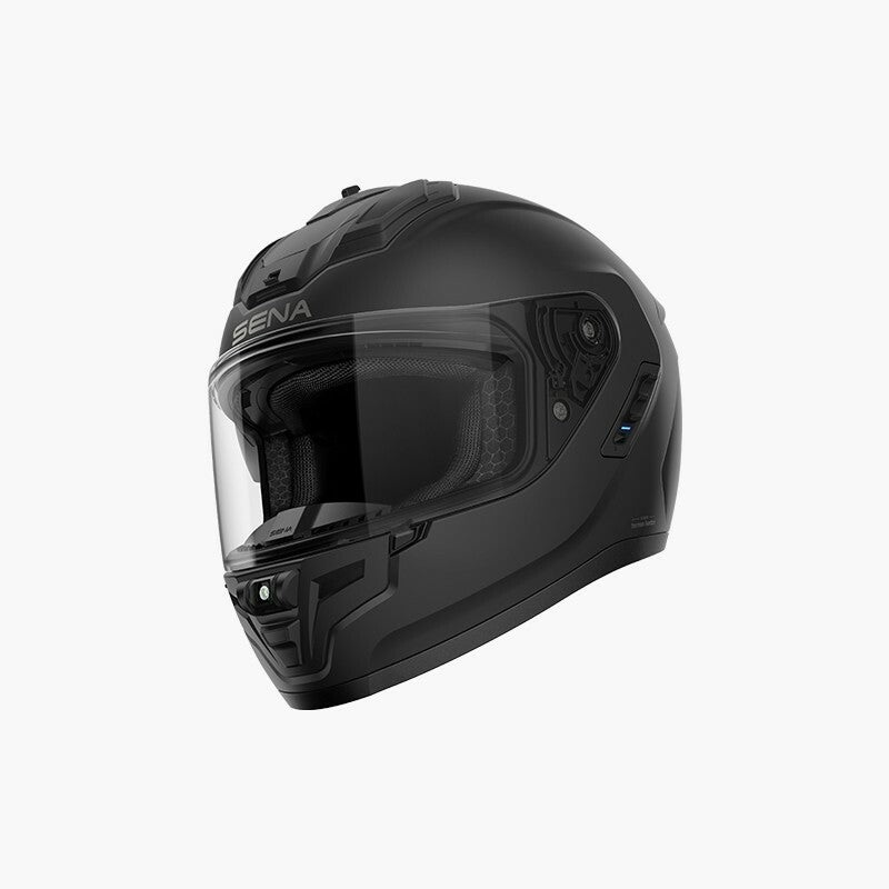SENA Phantom Ff Mesh Com Helmet Matte Black Xl Matte Black X-Large