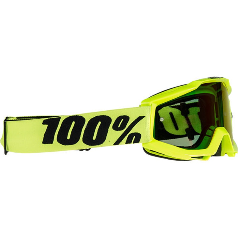 100% Accuri Goggles-Fluorescent Yellow