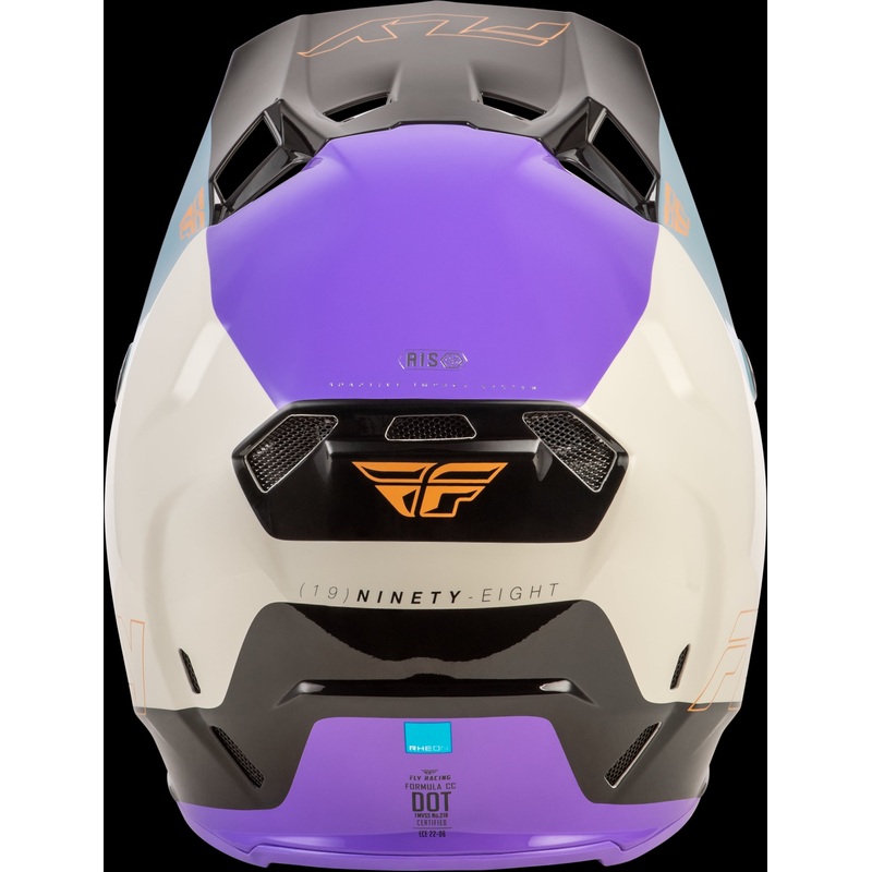 FLY RACING Formula Cc Glide Helmet Purple/Stone/Black Xs
