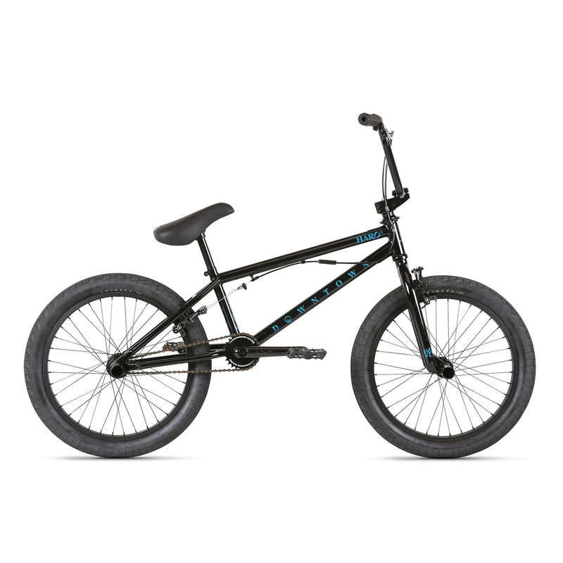 Haro Downtown DLX 20.5″TT BMX Freestyle Bike-Black