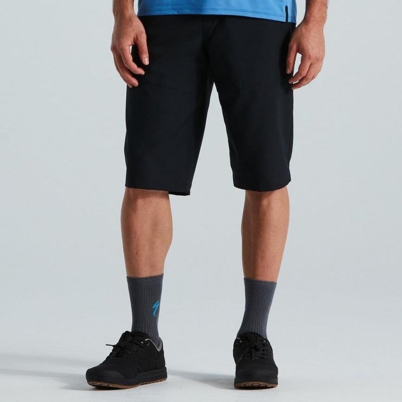Men’s Trail Mountain Bike Shorts Black 28