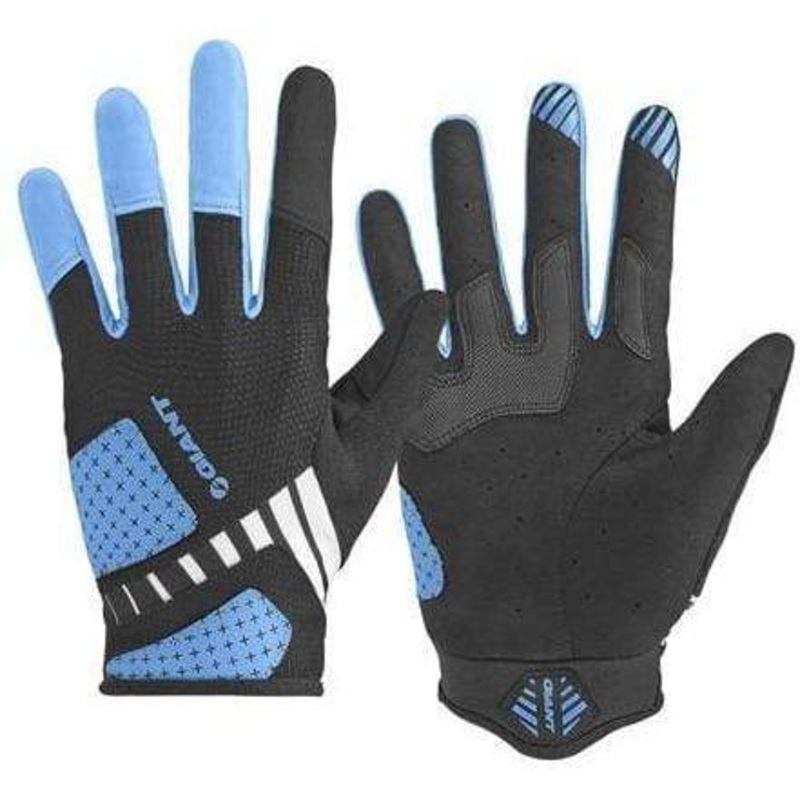 Transcend Bike Gloves Blue Small