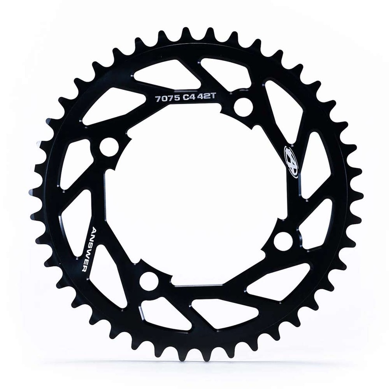 Answer Typhoon C4 4-bolt Chainring 43t