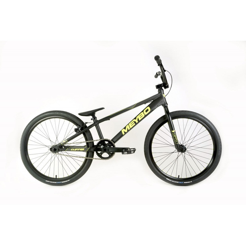 Meybo Clipper Pro Cruiser 24″ BMX Race Bike-Matte Black/Matte Lime/Matte Grey