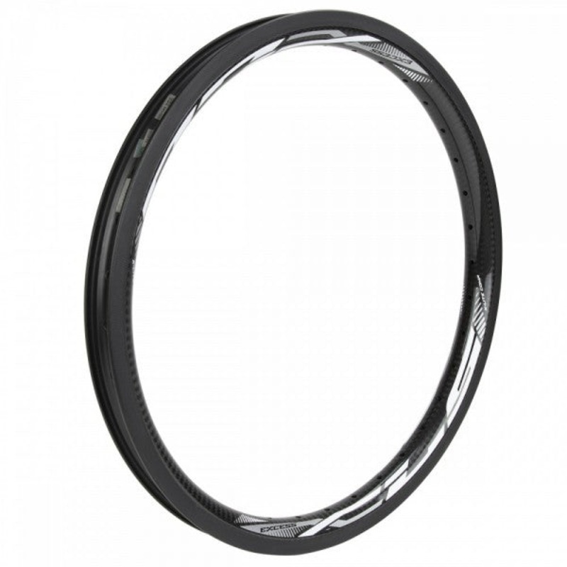 Excess XLS Carbon Rim 507x30mm 36h With Brake Surface Black / White