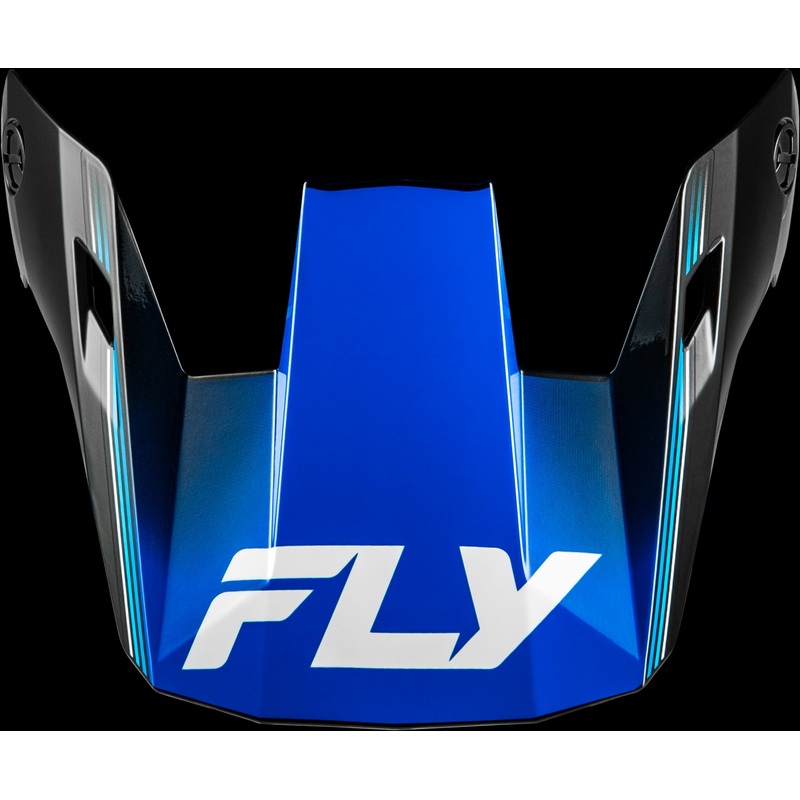 FLY RACING Rayce Repeat Helmet Visor Black/Blue Xl