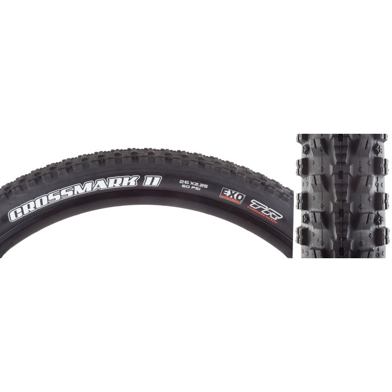 CrossMark II EXO/TR 26×2.25 Tubeless Tire 26 x 2.25″