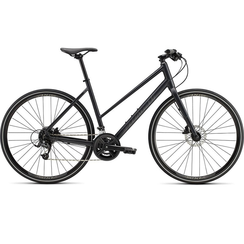 Specialized 2024 sirrus 2.0 st SATIN CAST BLACK / GLOSS BLACK / SATIN BLACK REFLECTIVE XS