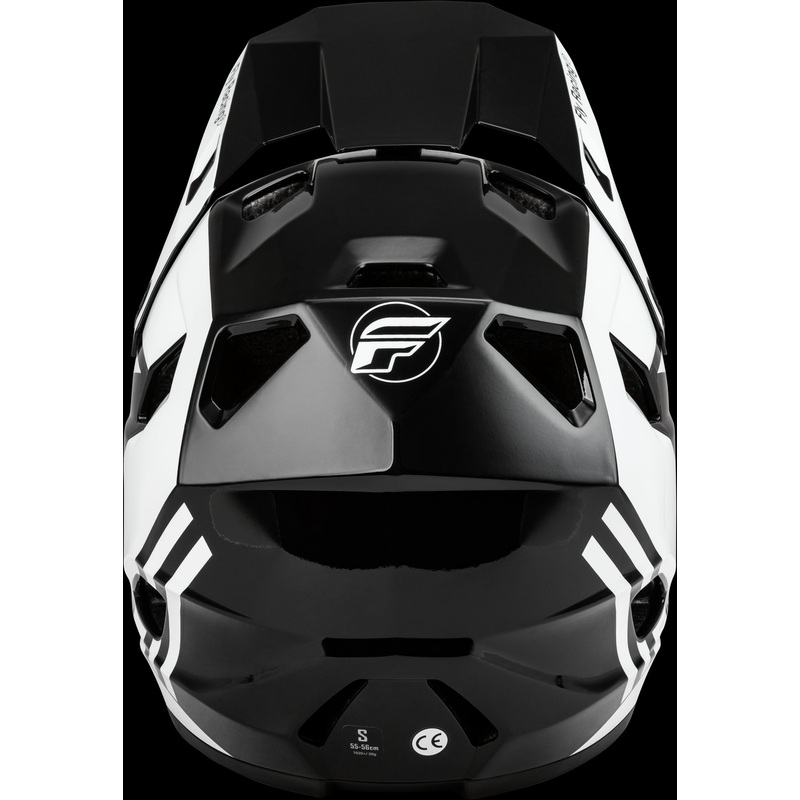 FLY RACING Youth Rayce Bicycle Helmet Black/White/Grey Ys