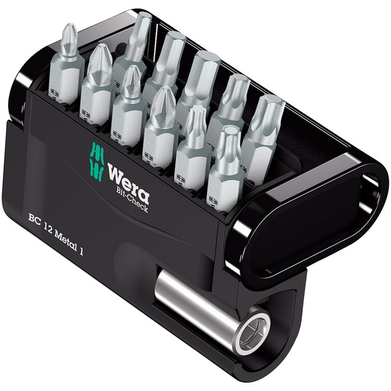 Bit-Check 12 Metal 1 Bit Holder and Bit Set – 1/4″ Drive