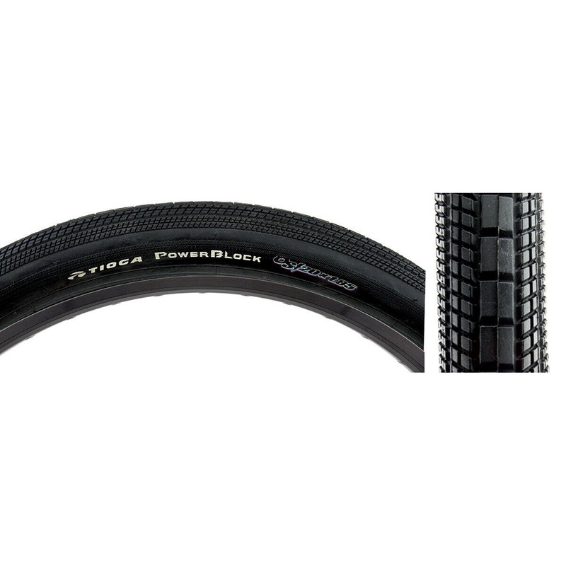 20×1.85 OS-20 (451mm) Tioga Power Block BMX tire – Black