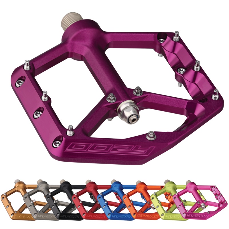 SPANK OOZY REBOOT PEDALS 100mm Black