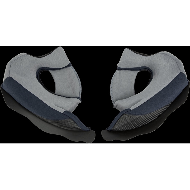 FLY RACING Odyssey Cheek Pads 2x Grey/Black