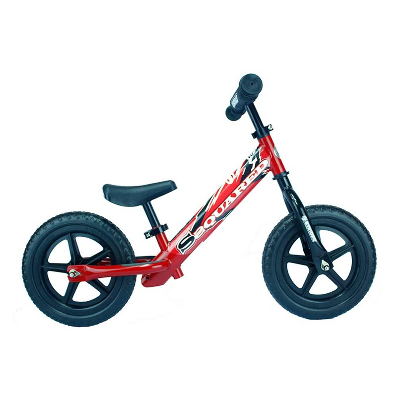 Ssquared Strider Balance Bikes Red