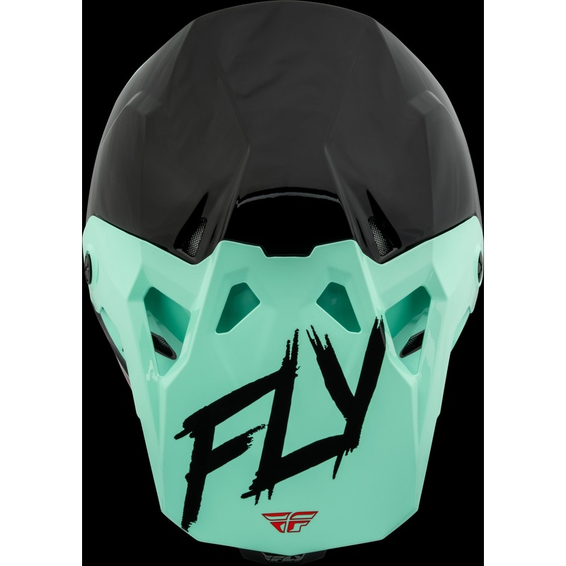 FLY RACING Formula Cp S.E. Rave Helmet Black/Mint/Red Md