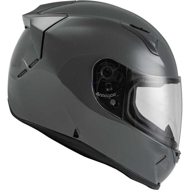 FLY RACING Revolt Solid Helmet Grey Lg