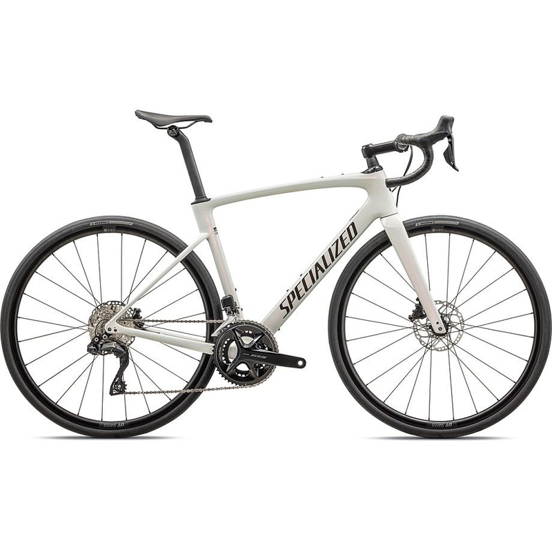 Specialized 2025 roubaix comp GLOSS RED GHOST PEARL OVER DUNE / METALLIC OBSIDIAN 44