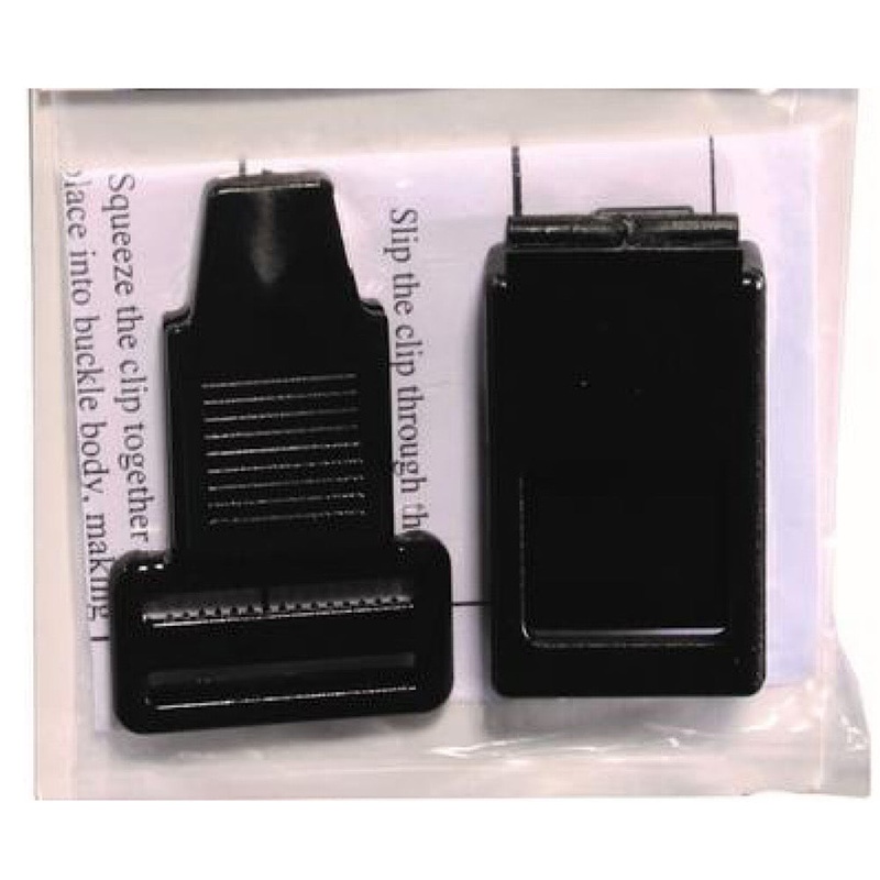 POWERMADD HELMET CLIP BLACK