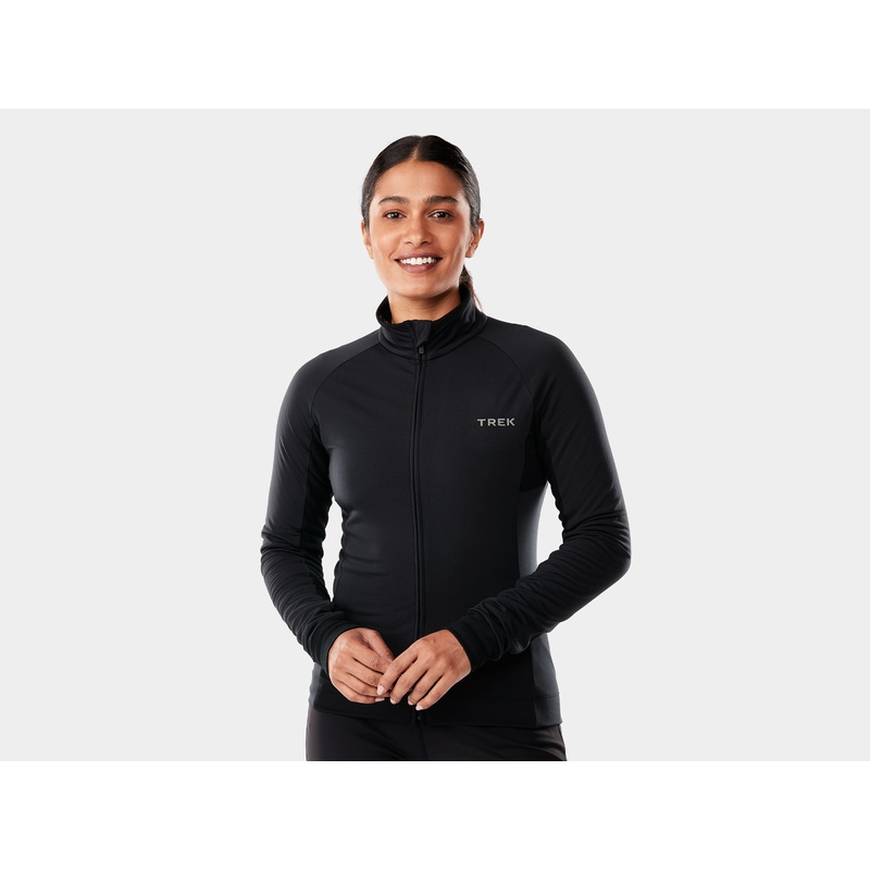 Jersey Trek Circuit Thermal Long Sleeve Women Medium Black
