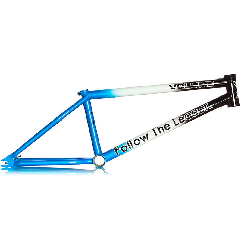Volume FTL Frame Black/White/Blue Fade 20.5″ Toptube